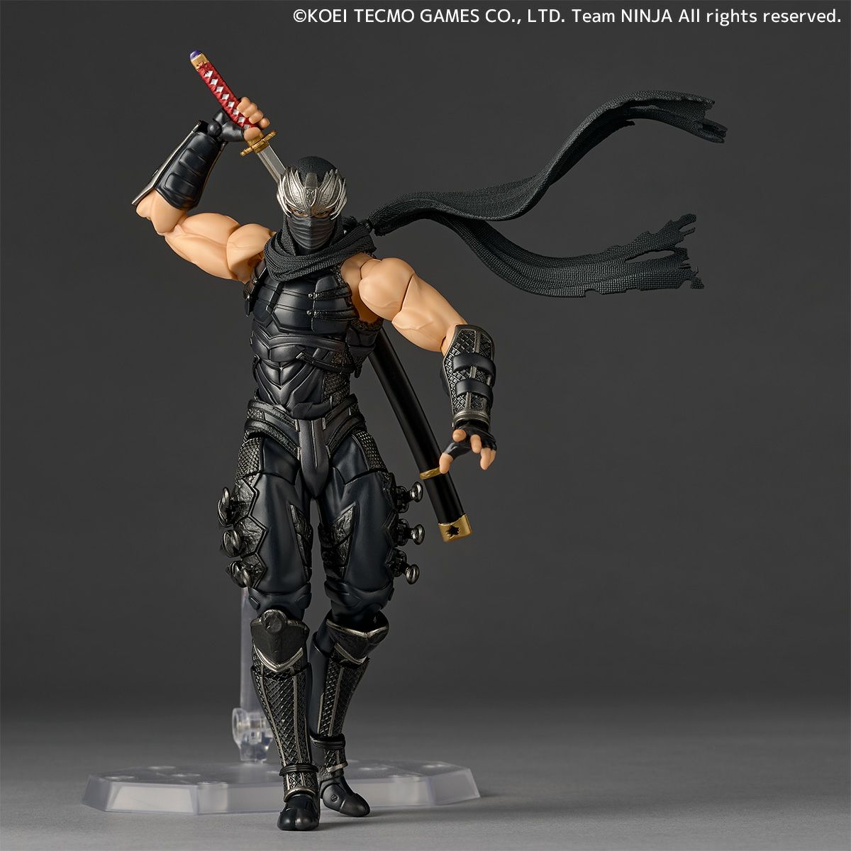 Revoltech Amazing Yamaguchi Ryu Hayabusa Ninja Gaiden 3 Razor's Edge Ver. Action Figure + Exclusive Parts from Japan