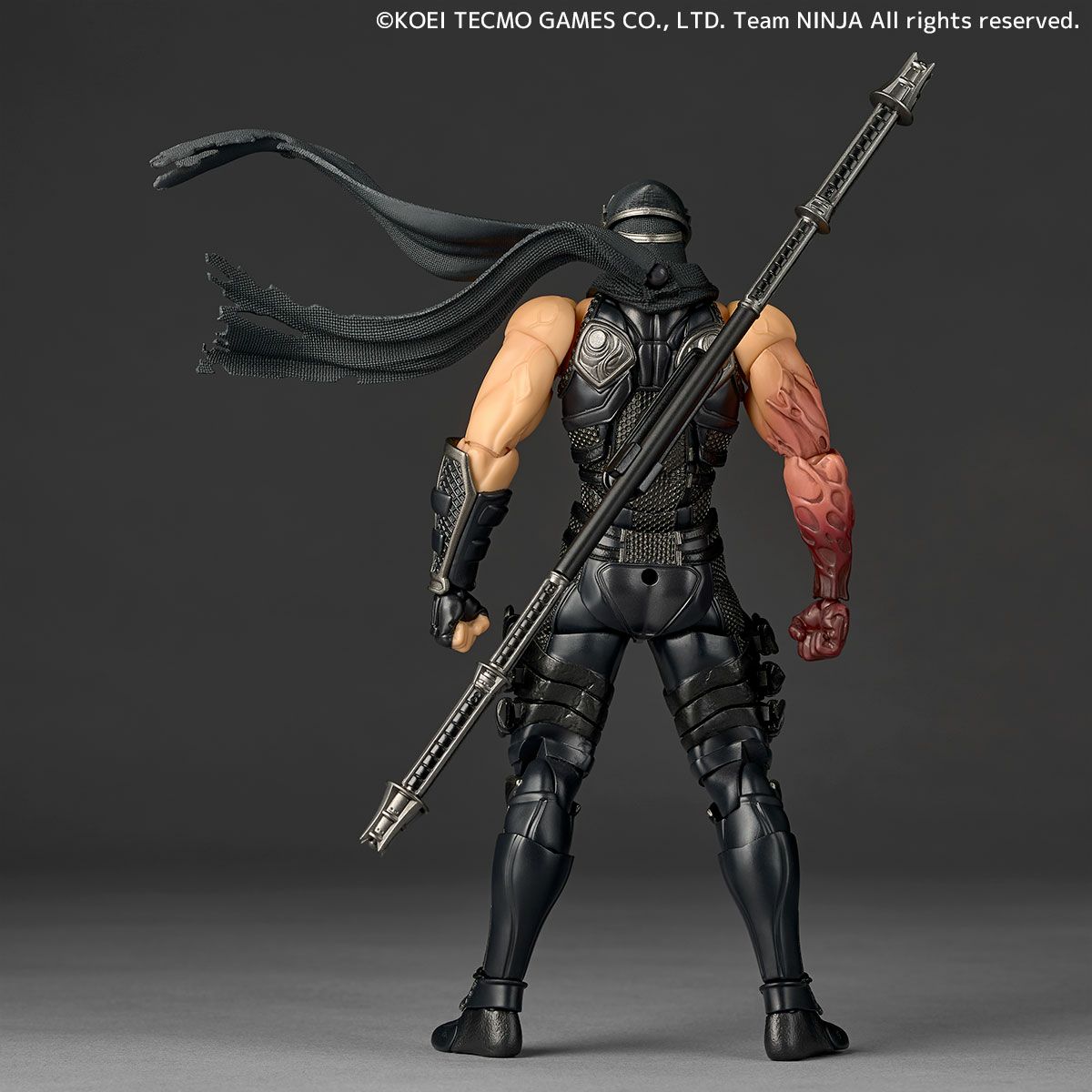Revoltech Amazing Yamaguchi Ryu Hayabusa Ninja Gaiden 3 Razor's Edge Ver. Action Figure + Exclusive Parts from Japan