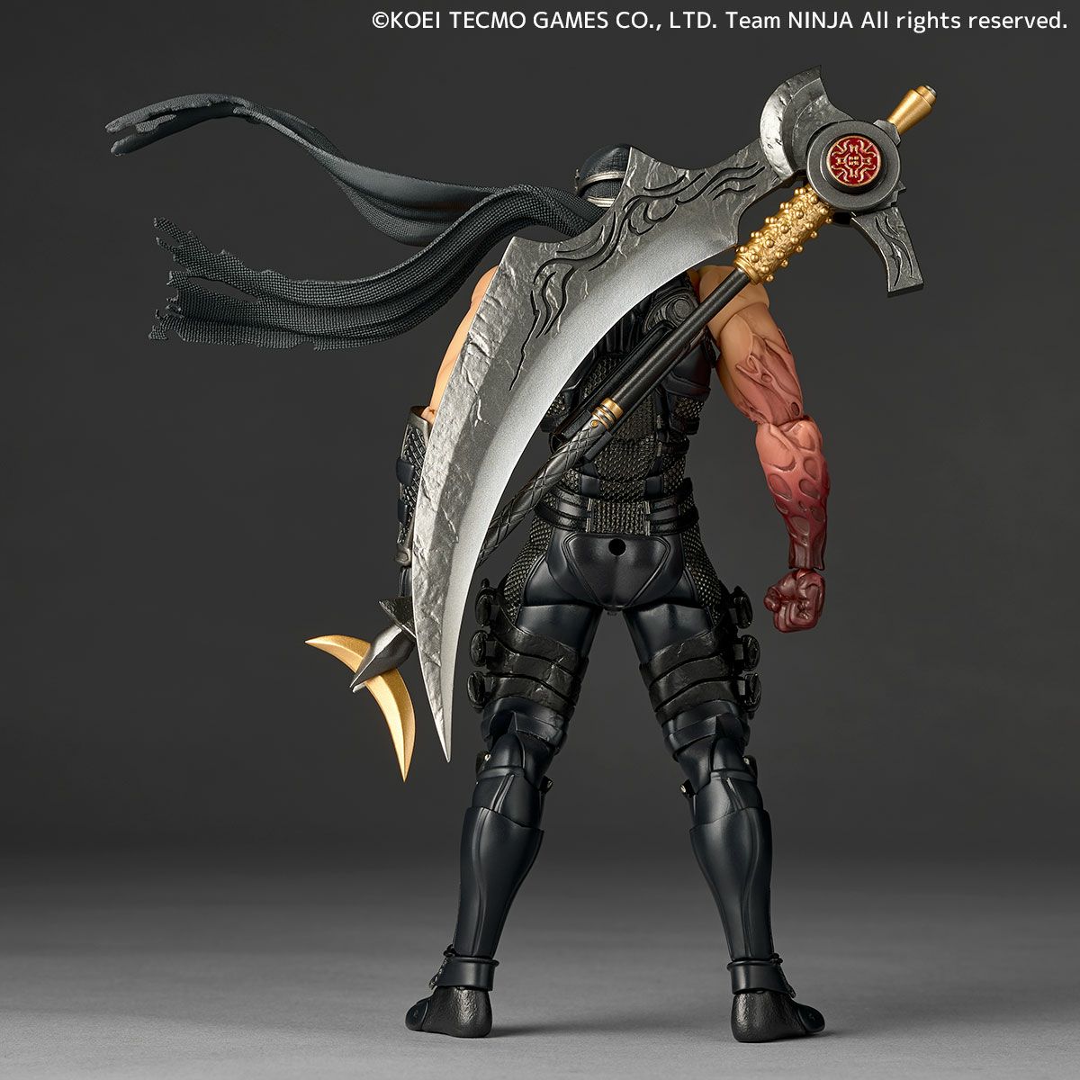 Revoltech Amazing Yamaguchi Ryu Hayabusa Ninja Gaiden 3 Razor's Edge Ver. Action Figure + Exclusive Parts from Japan
