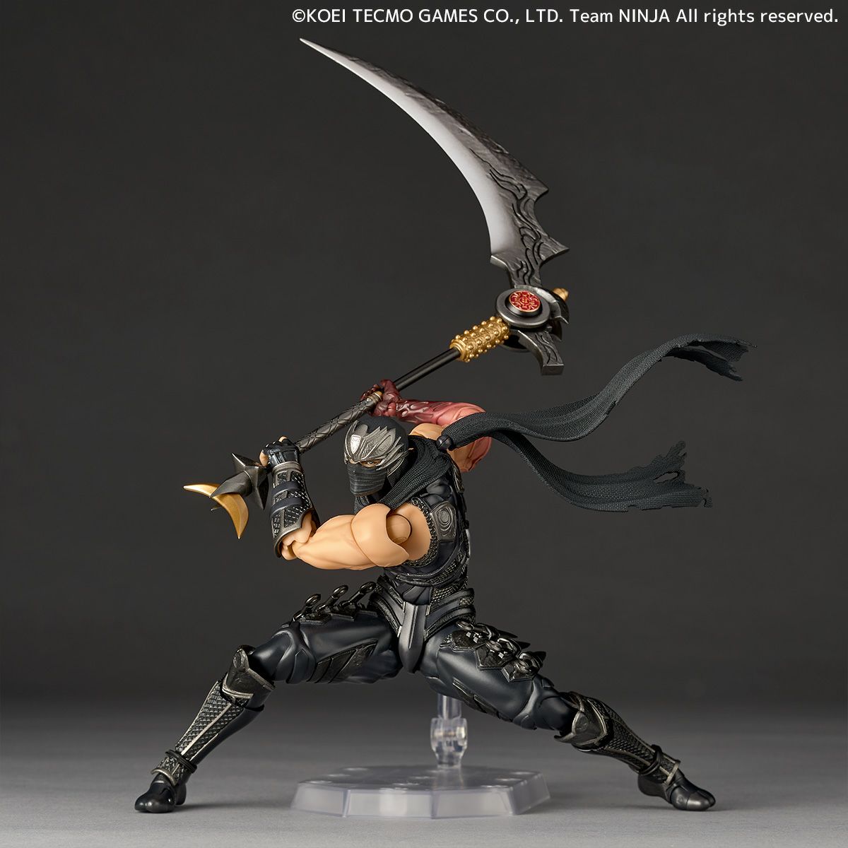 Revoltech Amazing Yamaguchi Ryu Hayabusa Ninja Gaiden 3 Razor's Edge Ver. Action Figure + Exclusive Parts from Japan