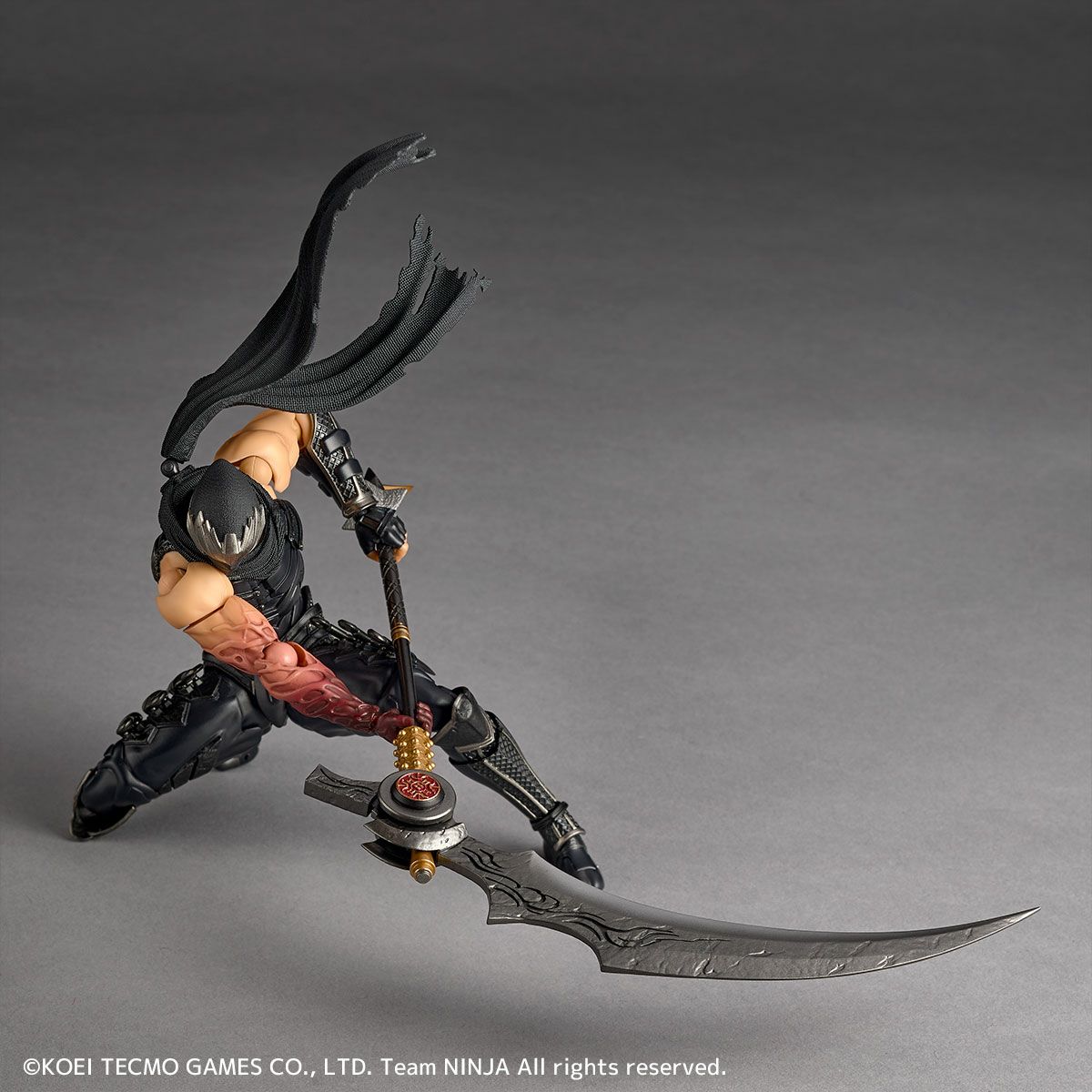 Revoltech Amazing Yamaguchi Ryu Hayabusa Ninja Gaiden 3 Razor's Edge Ver. Action Figure + Exclusive Parts from Japan