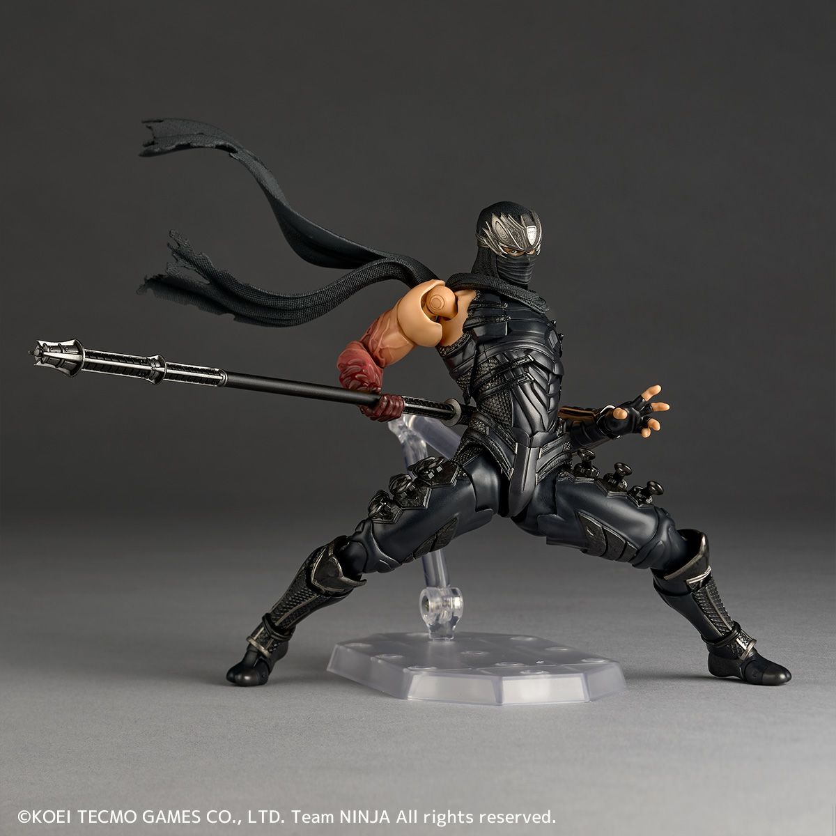 Revoltech Amazing Yamaguchi Ryu Hayabusa Ninja Gaiden 3 Razor's Edge Ver. Action Figure + Exclusive Parts from Japan