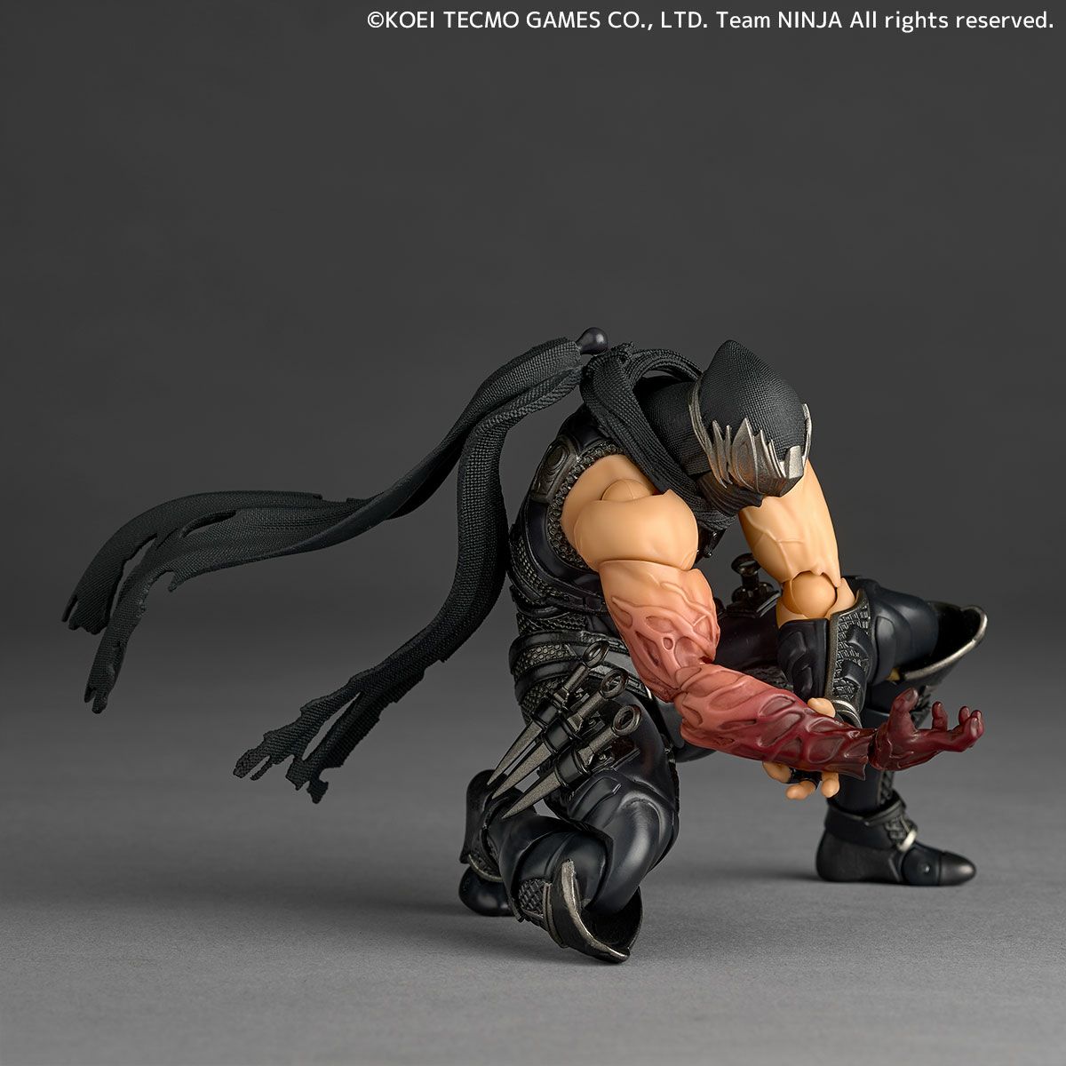 Revoltech Amazing Yamaguchi Ryu Hayabusa Ninja Gaiden 3 Razor's Edge Ver. Action Figure + Exclusive Parts from Japan