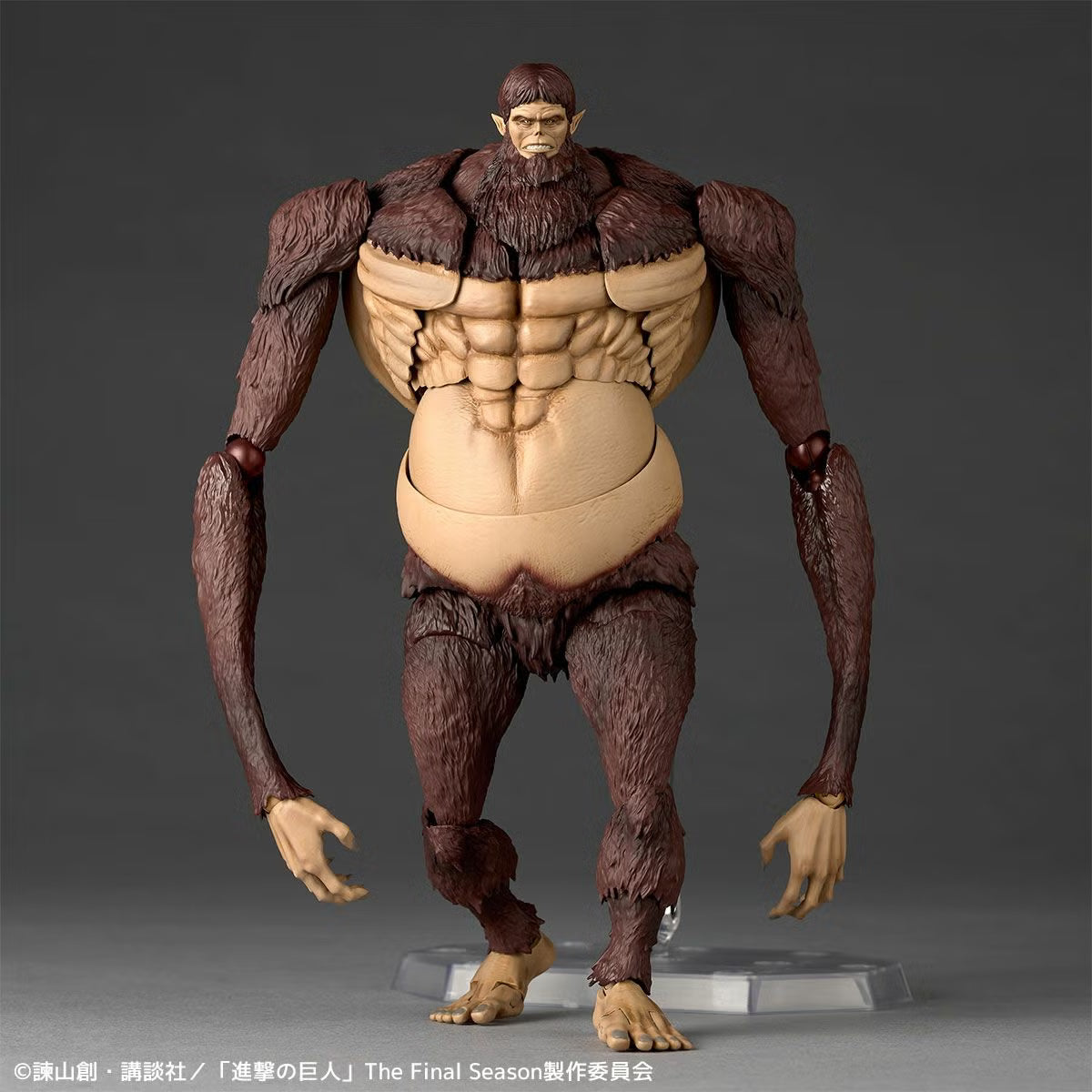 KAIYODO Revoltech Amazing Yamaguchi Attack on Titan Beast Titan Scheduled for April 2026 Standard Version