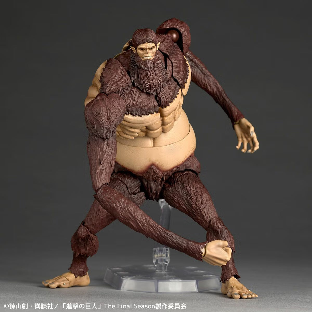 KAIYODO Revoltech Amazing Yamaguchi Attack on Titan Beast Titan Scheduled for April 2026 Standard Version