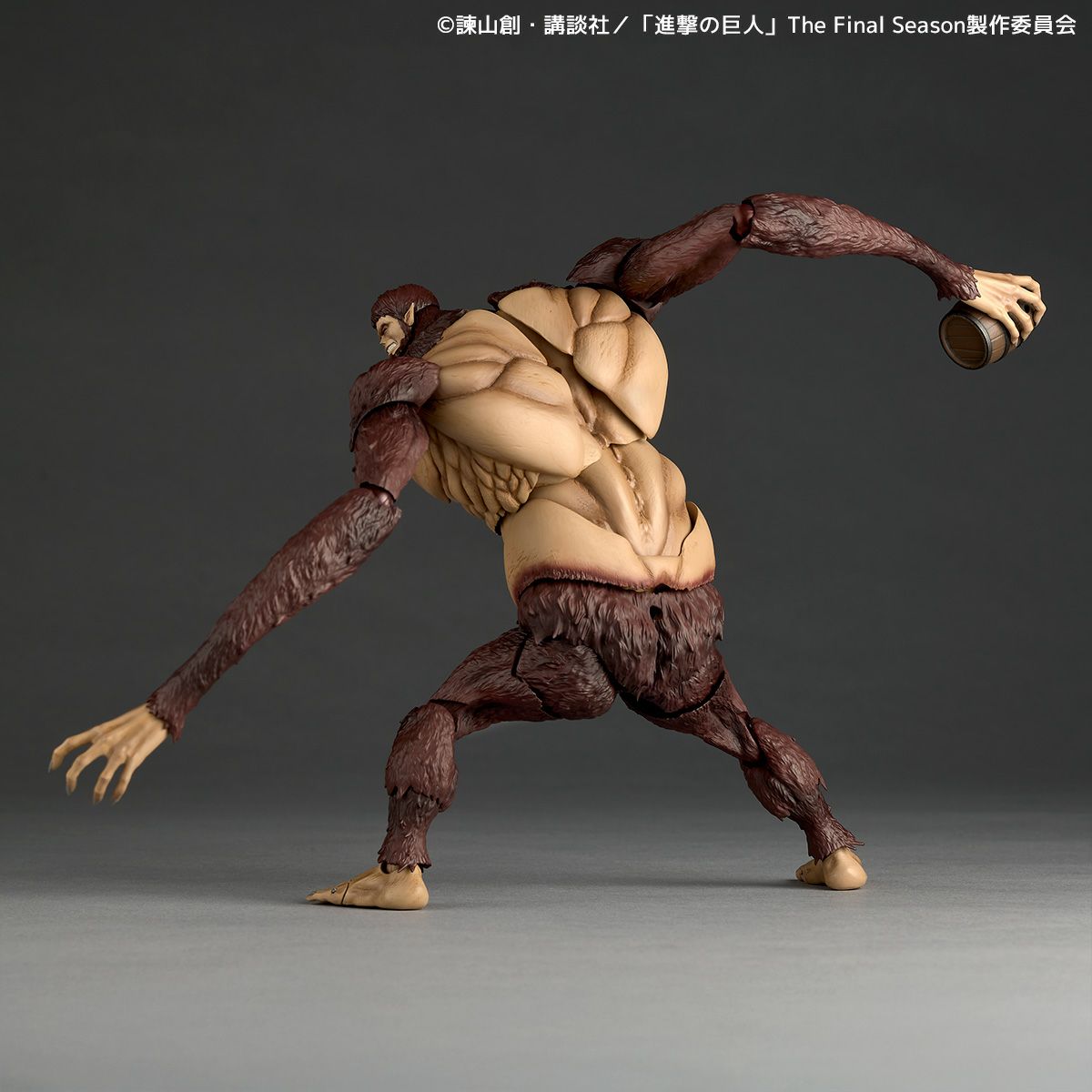 KAIYODO Revoltech Amazing Yamaguchi Attack on Titan Beast Titan Scheduled for April 2026