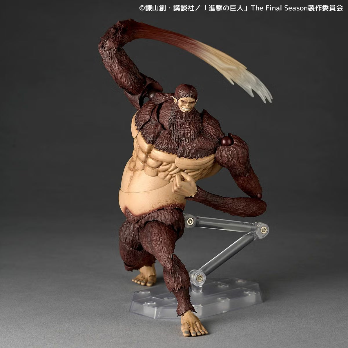 KAIYODO Revoltech Amazing Yamaguchi Attack on Titan Beast Titan Scheduled for April 2026 Standard Version