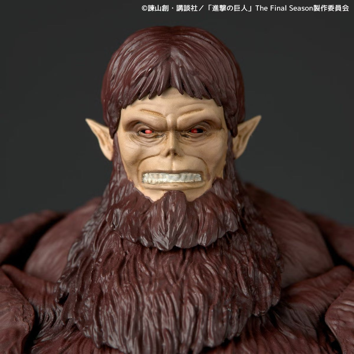 KAIYODO Revoltech Amazing Yamaguchi Attack on Titan Beast Titan Scheduled for April 2026 Standard Version