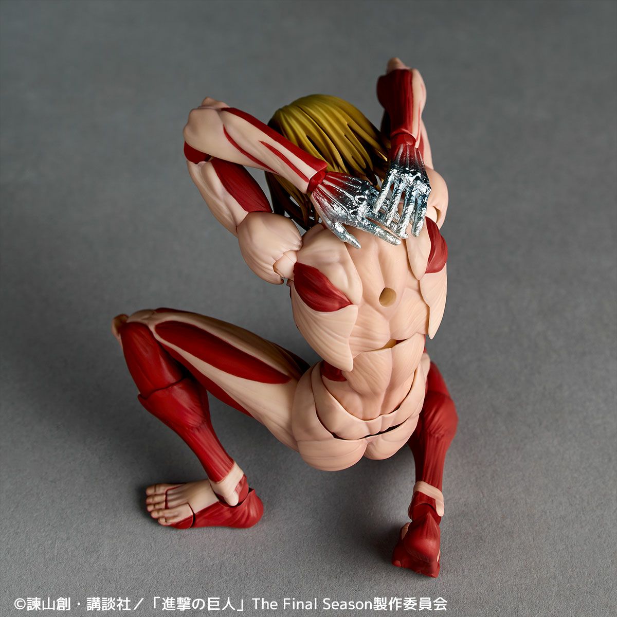 Revoltech Yamaguchi Female Titan Action Figure Attack on Titan with optional parts JAPAN April 2026