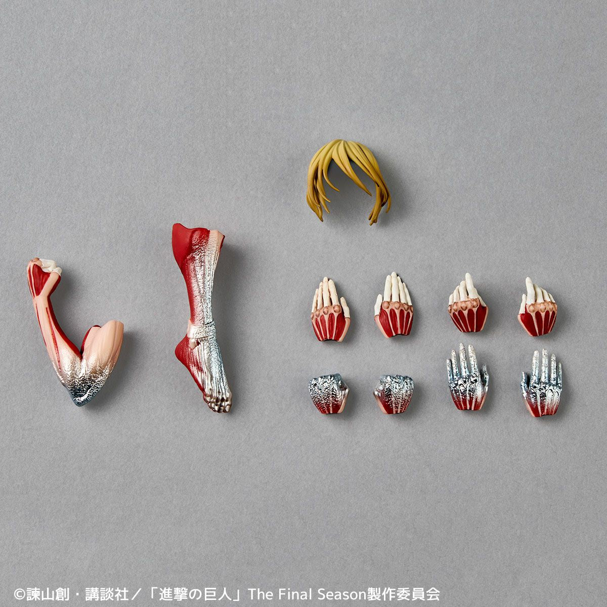 Revoltech Yamaguchi Female Titan Action Figure Attack on Titan with optional parts JAPAN April 2026