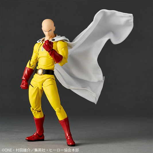 Revoltech Yamaguchi Saitama Action Figure One Punch Man Scheduled for July 2026 Standard