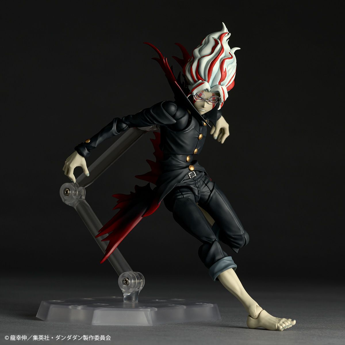 Revoltech Dandadan Okarun Transformed Action Figure by Kaiyodo releasing late May 2026