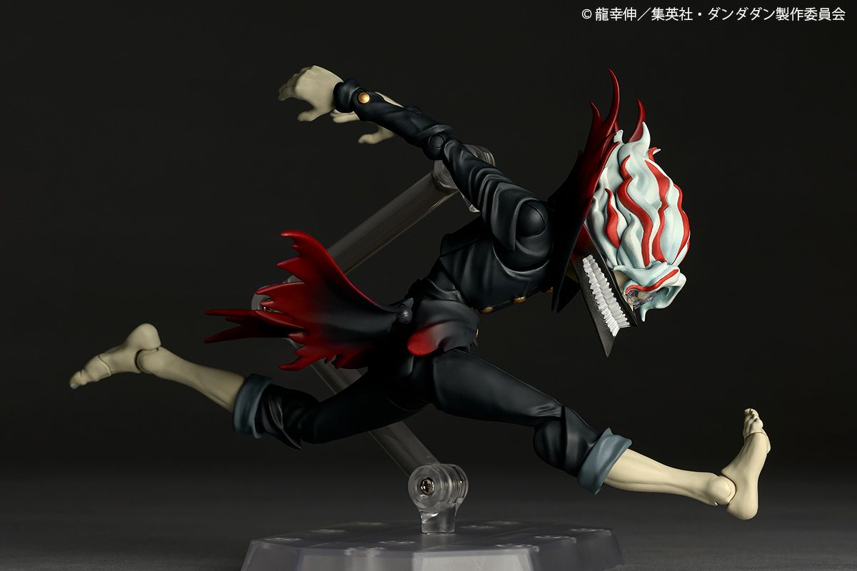 Revoltech Dandadan Okarun Transformed Action Figure by Kaiyodo releasing late May 2026