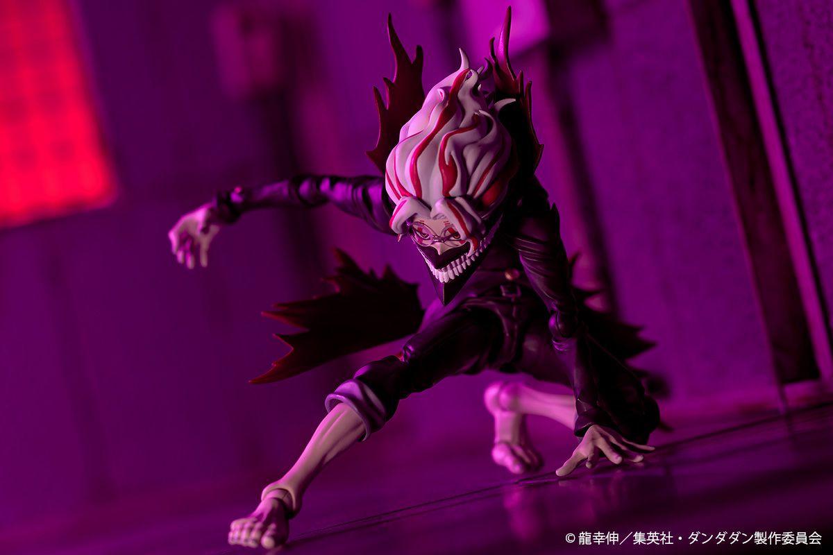Revoltech Dandadan Okarun Transformed Action Figure by Kaiyodo releasing late May 2026