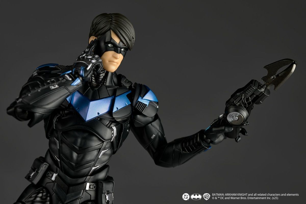Revoltech Amazing Yamaguchi Nightwing Action Figure Bonus Parts June 2026 Release Customs Duties Included