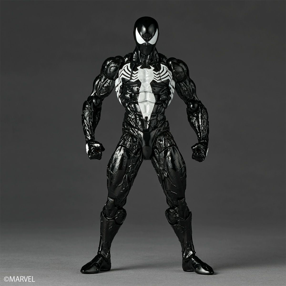 Revoltech Amazing Yamaguchi Symbiote Spider-Man Action Figure from