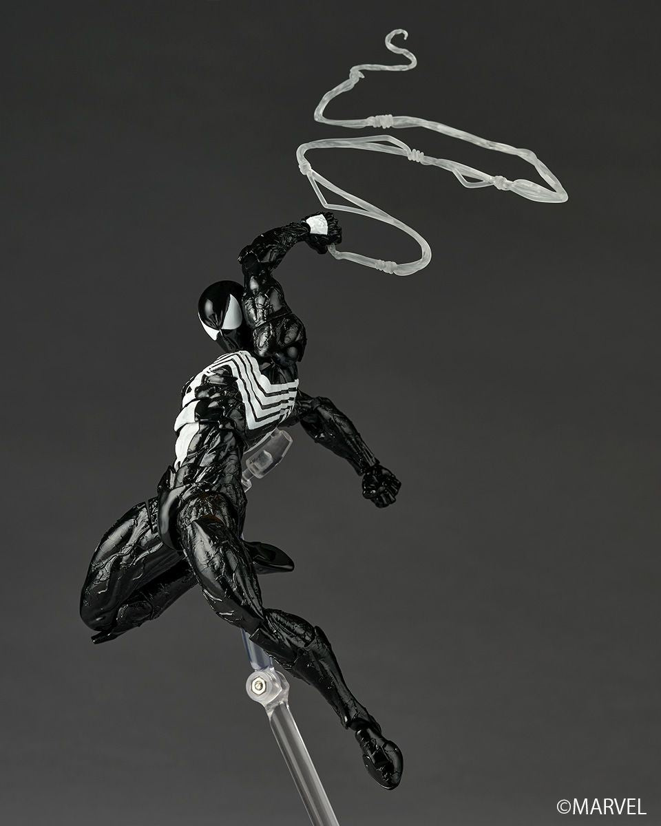 Revoltech Amazing Yamaguchi Symbiote Spider-Man Action Figure Preorder from Japan