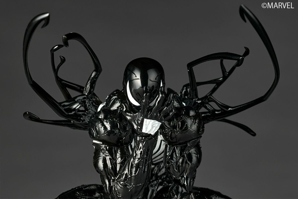 Revoltech Amazing Yamaguchi Symbiote Spider-Man Action Figure Preorder from Japan