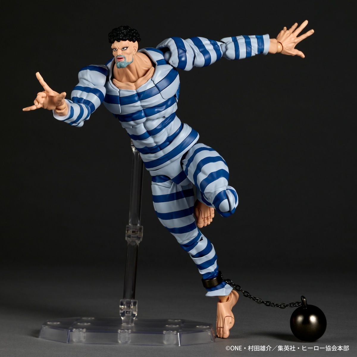 Kaiyodo Revoltech Amazing Yamaguchi One-Punch Man Puri-Puri Prisoner Scheduled for July 2026