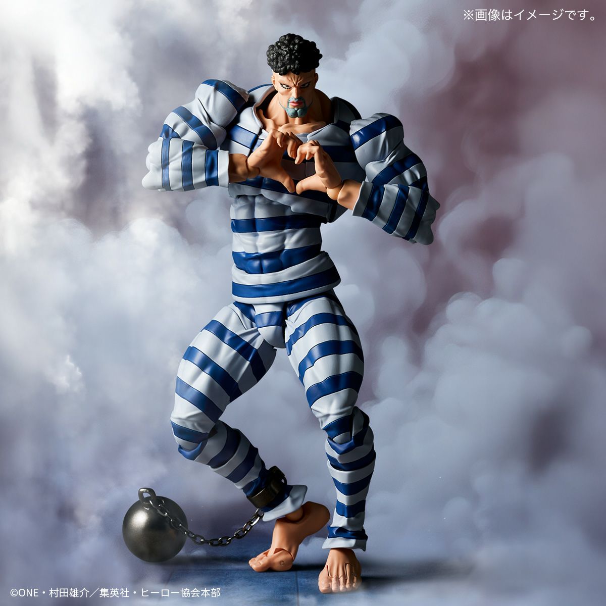 Kaiyodo Revoltech Amazing Yamaguchi One-Punch Man Puri-Puri Prisoner Scheduled for July 2026