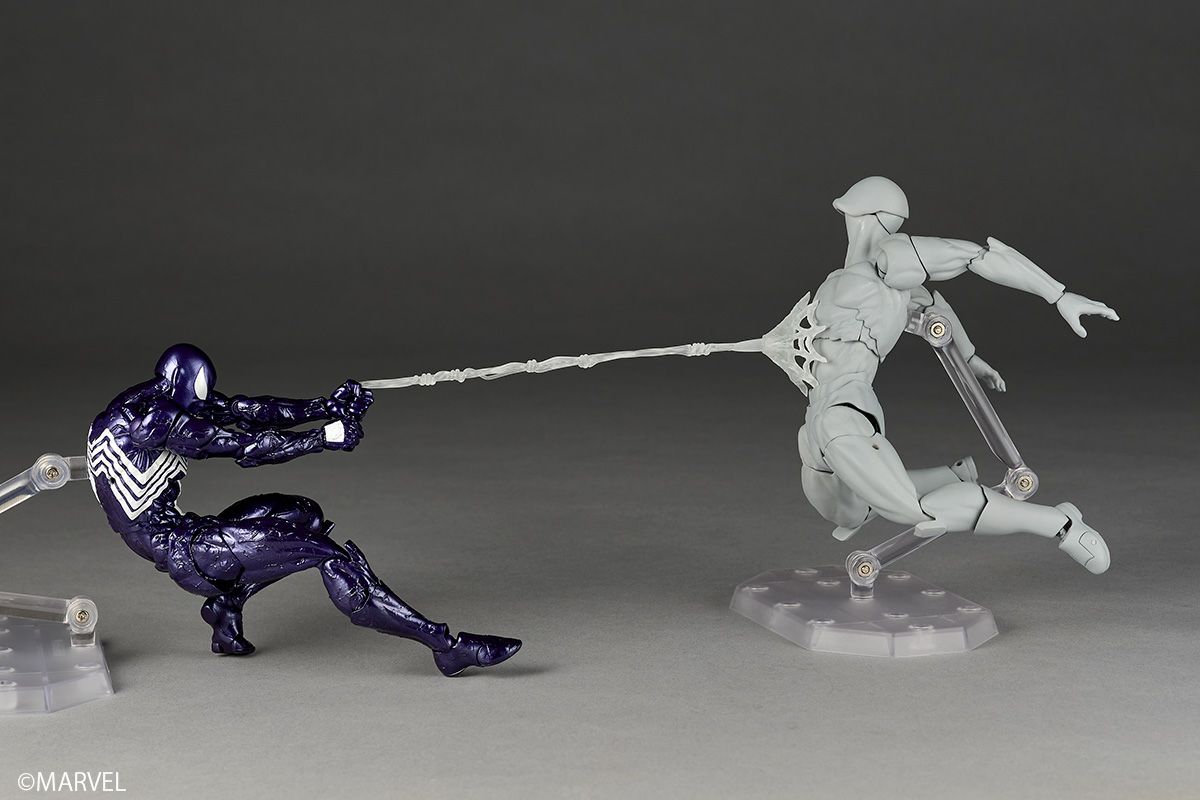 Revoltech Amazing Yamaguchi Symbiote Spider-Man (Purple Ver.) July 2026