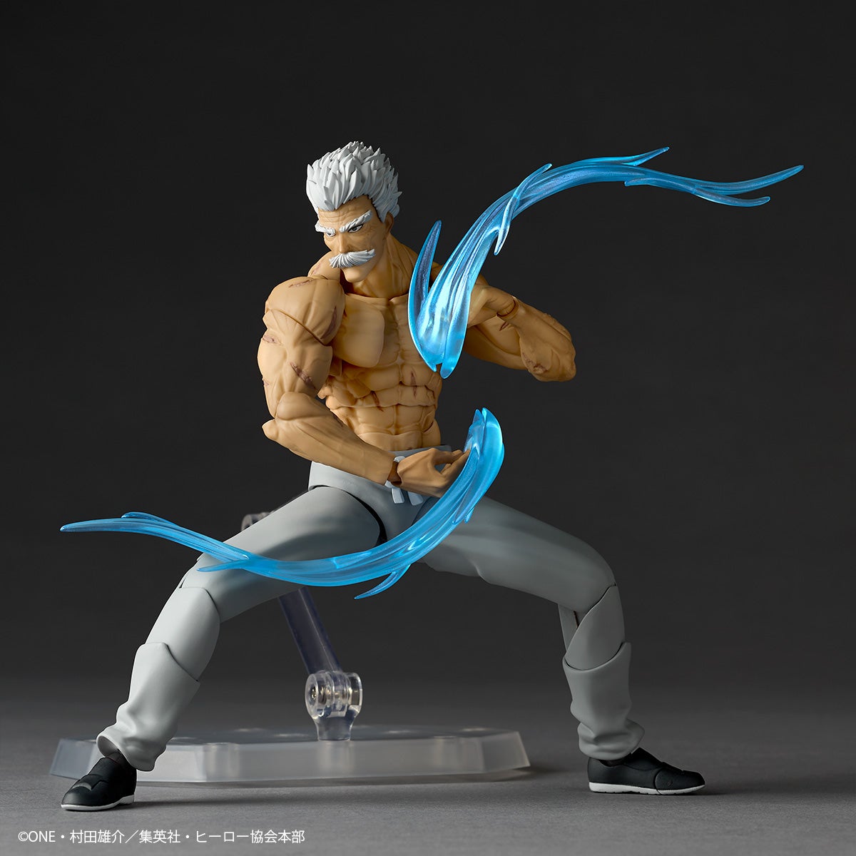 Revoltech Amazing Yamaguchi Silver Fang One Punch Man Action Figure Kaiyodo Nov 2026 Release