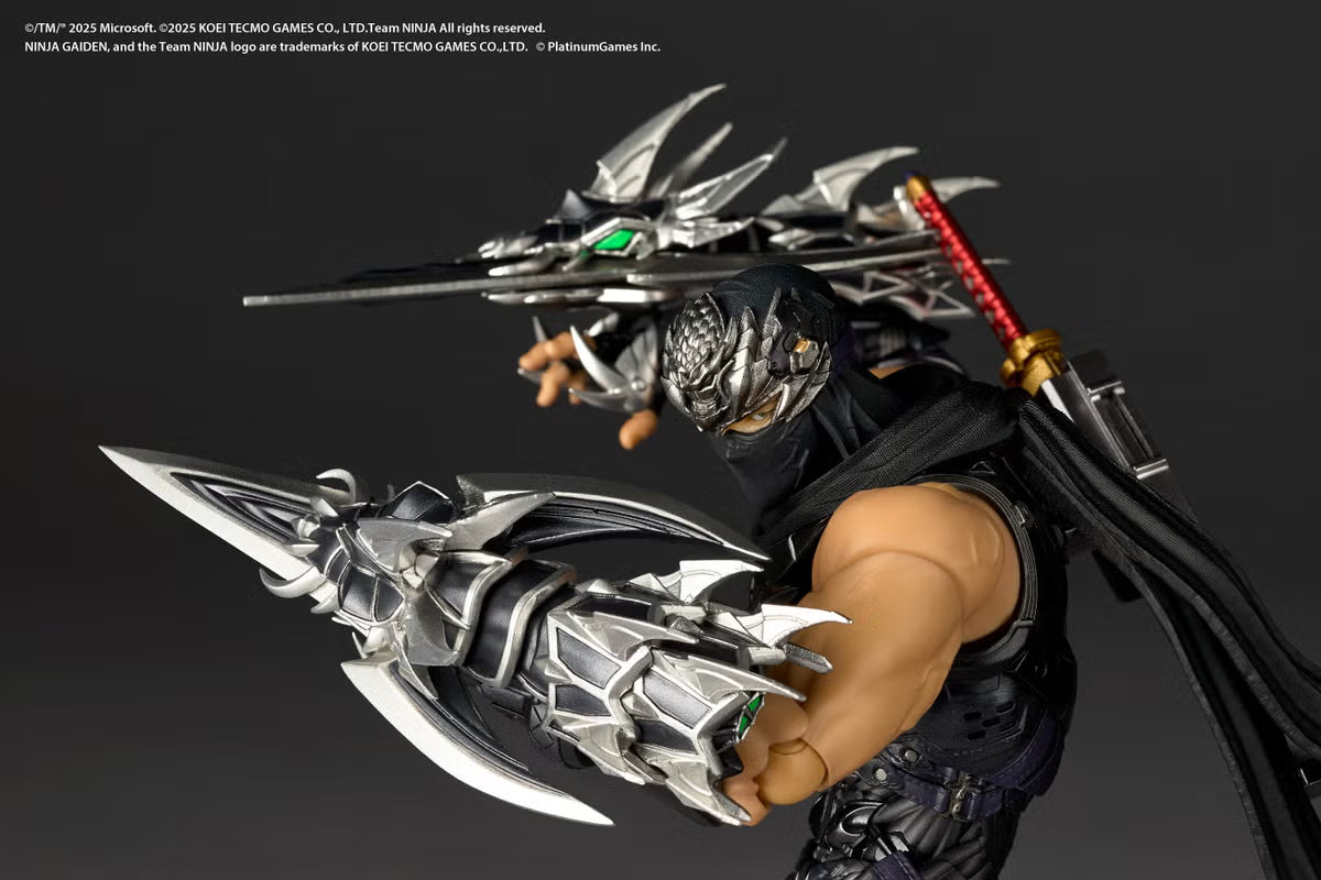 Revoltech Amazing Yamaguchi Ryu Hayabusa NINJA GAIDEN 4 Action Figure from Japan