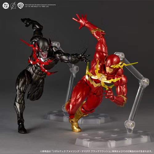 Revoltech Amazing Yamaguchi Black Flash DC Comics Action Figure Feb 2027 Japan