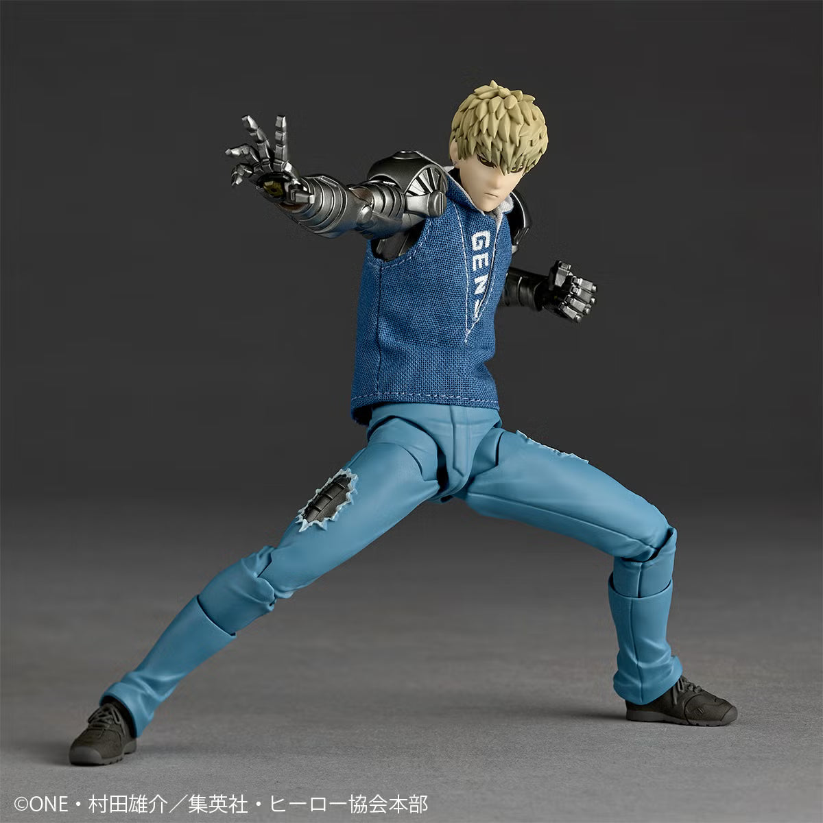Revoltech Amazing Yamaguchi Genos One Punch Man Figure Limited Kaiyodo
