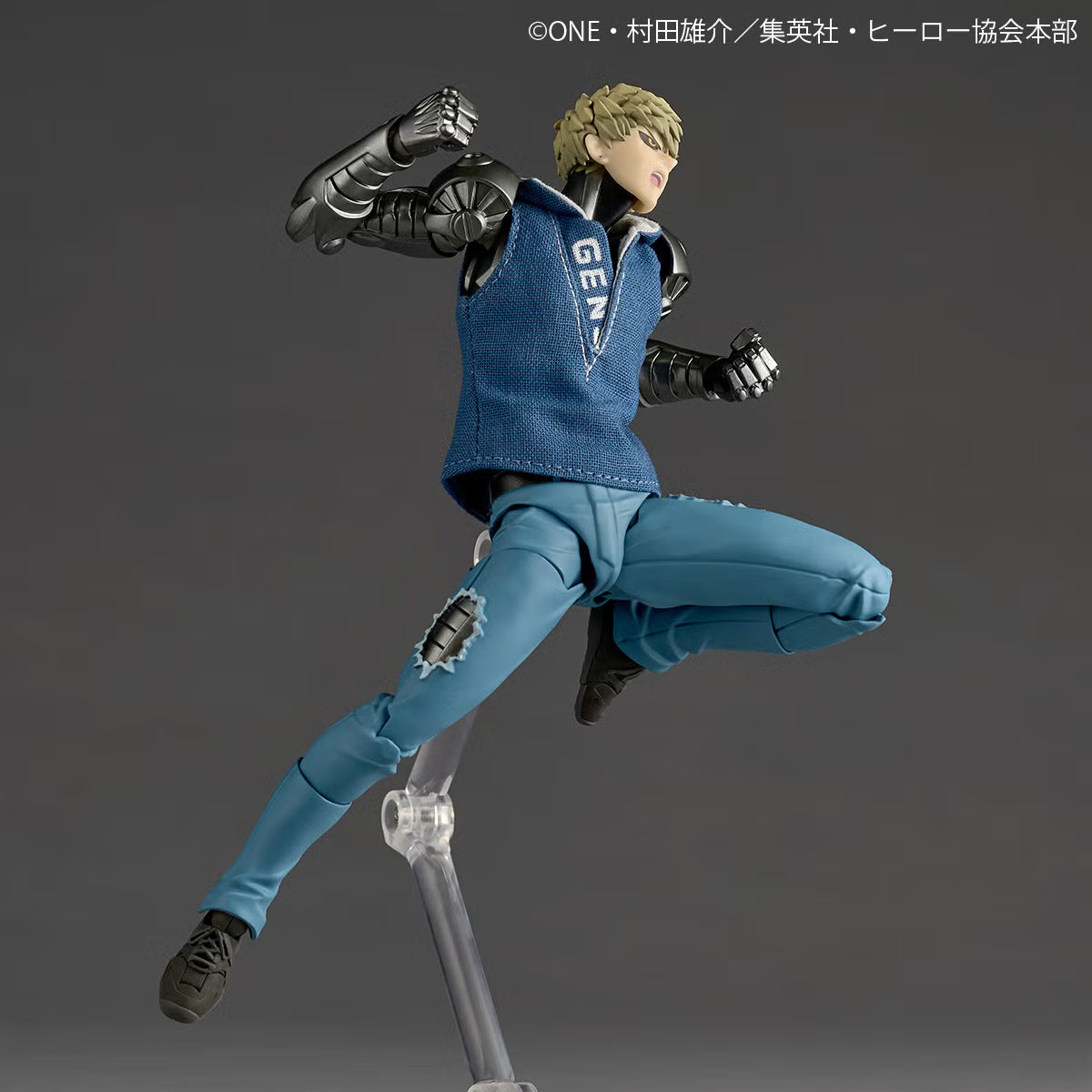 Revoltech Amazing Yamaguchi Genos One Punch Man Figure Limited Kaiyodo