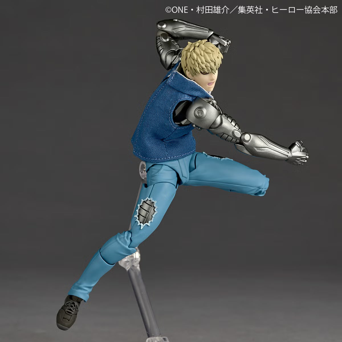 Revoltech Amazing Yamaguchi Genos One Punch Man Figure Limited Kaiyodo
