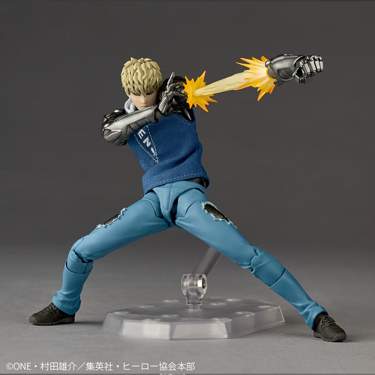 Revoltech Amazing Yamaguchi Genos One Punch Man Figure Limited Kaiyodo