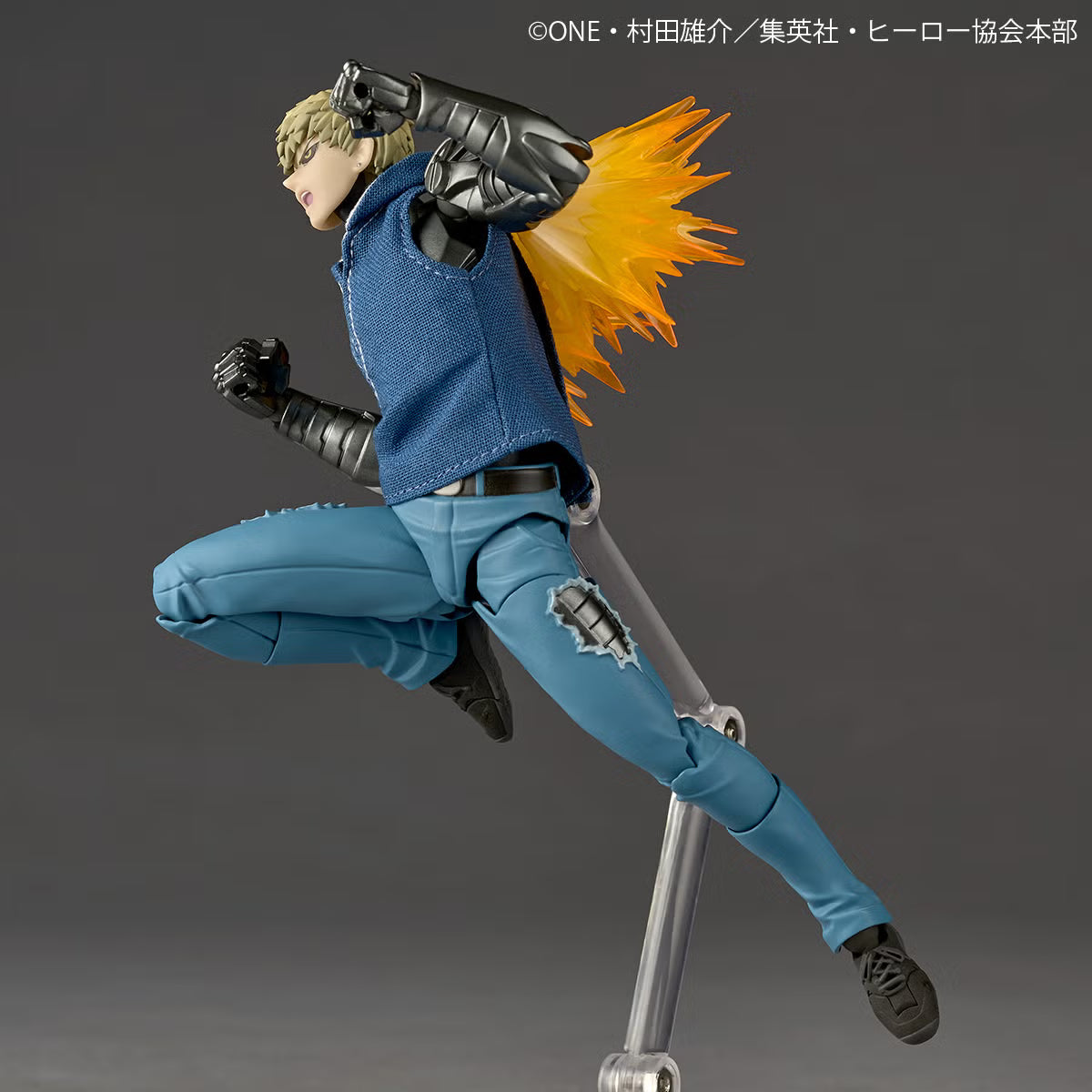 Revoltech Amazing Yamaguchi Genos One Punch Man Figure Limited Kaiyodo