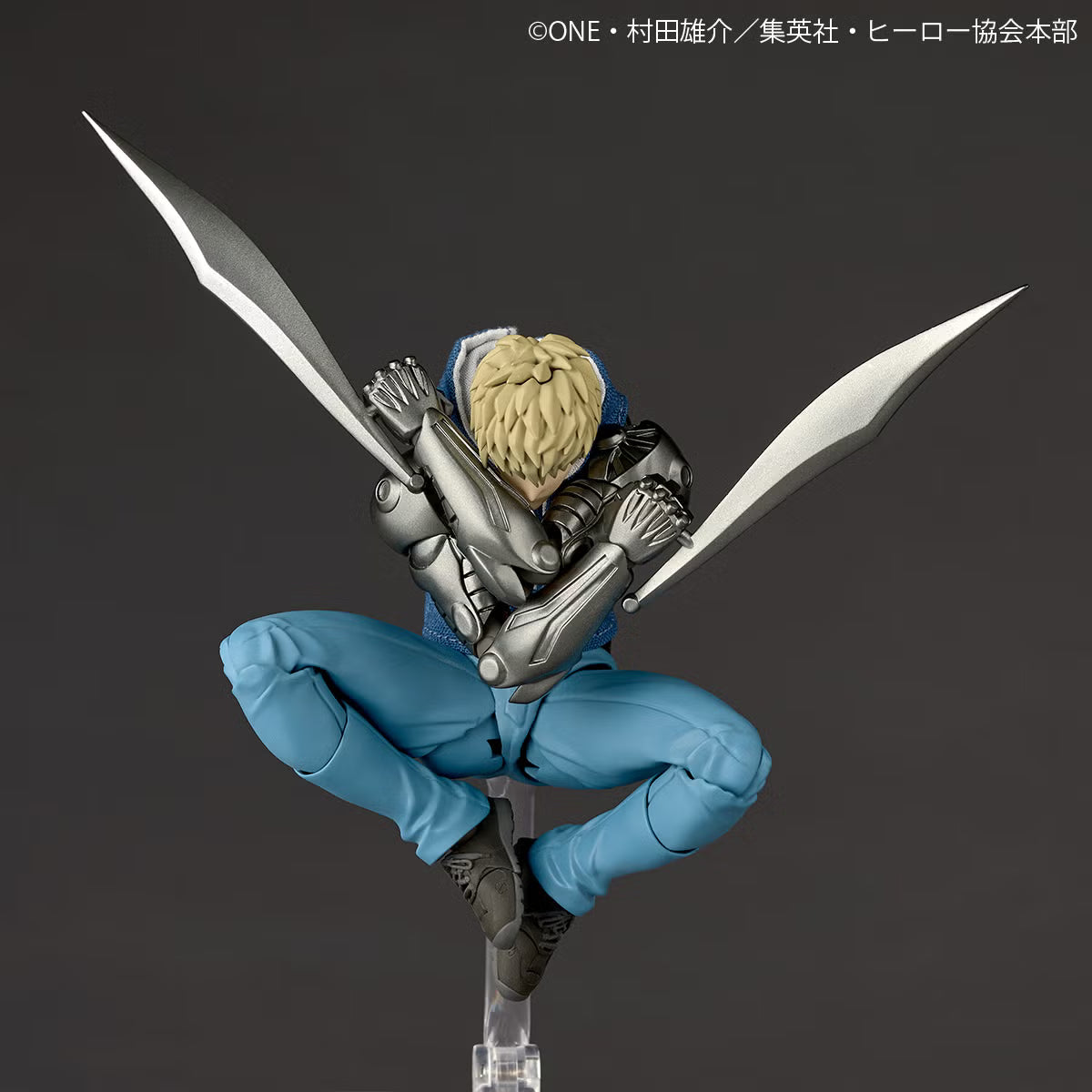 Revoltech Amazing Yamaguchi Genos One Punch Man Figure Limited Kaiyodo