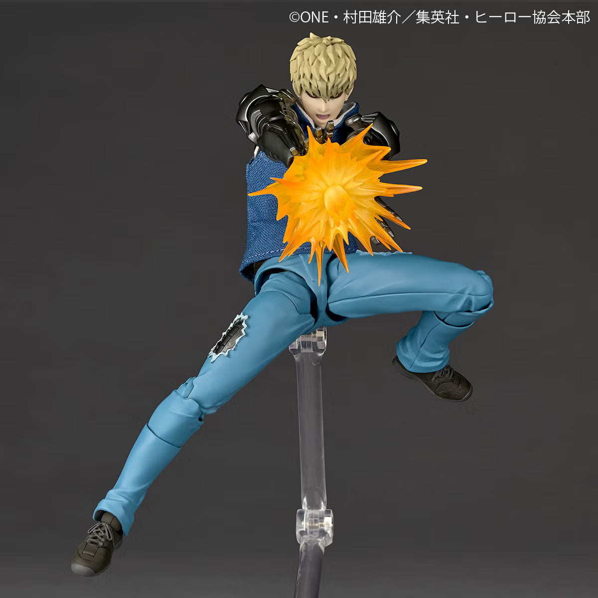 Revoltech Amazing Yamaguchi Genos One Punch Man Figure Limited Kaiyodo