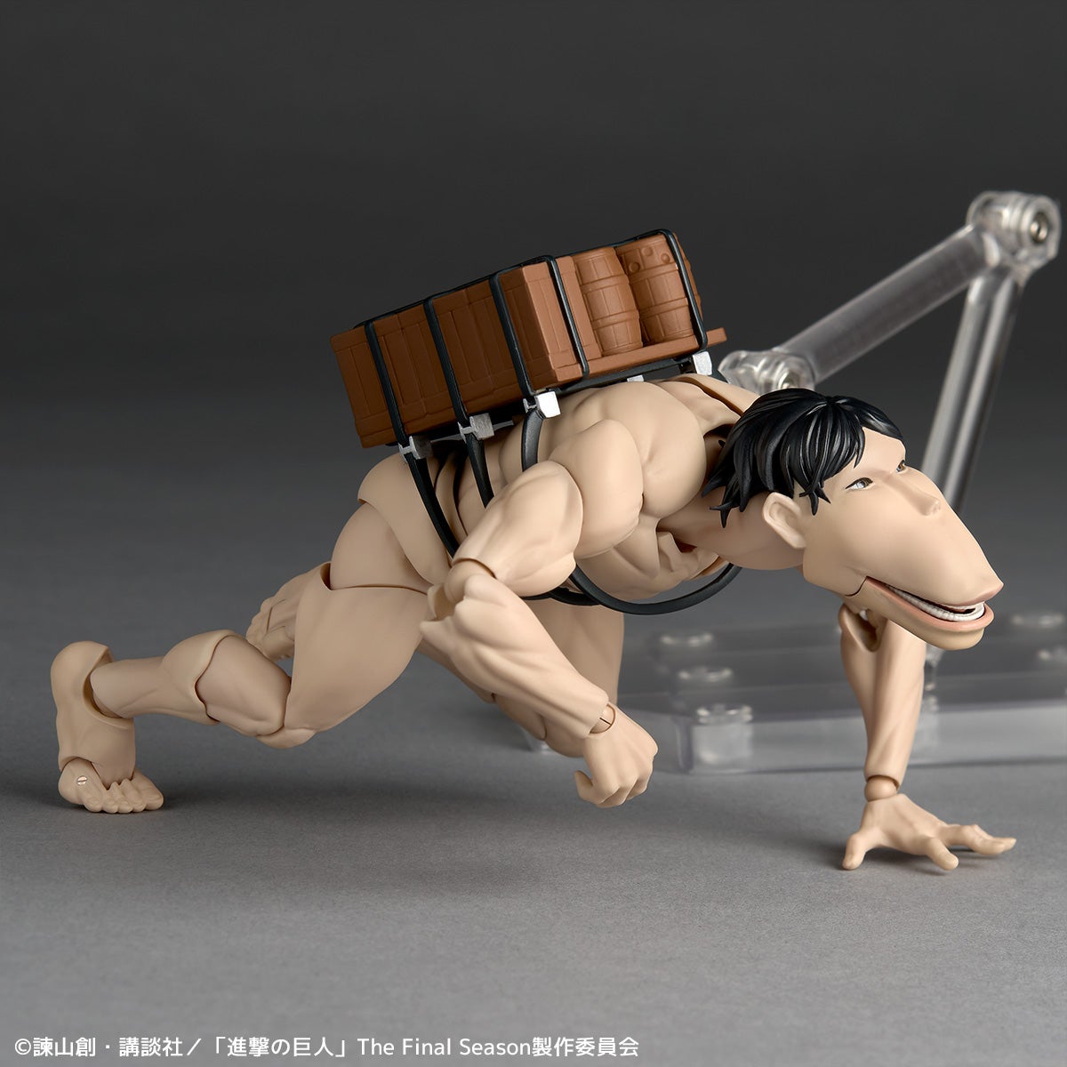 Revoltech Amazing Yamaguchi Cart Titan Attack on Titan Action Figure Pre-order Jul 2027