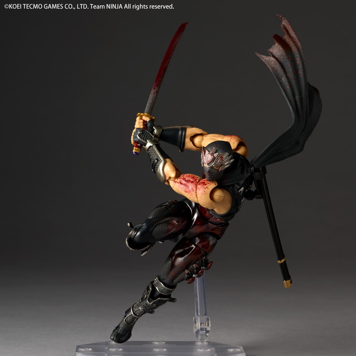 Revoltech Amazing Yamaguchi Ryu Hayabusa NINJA GAIDEN 2 Fierce Battle Ver. Kaiyodo Oct 2026 Japan