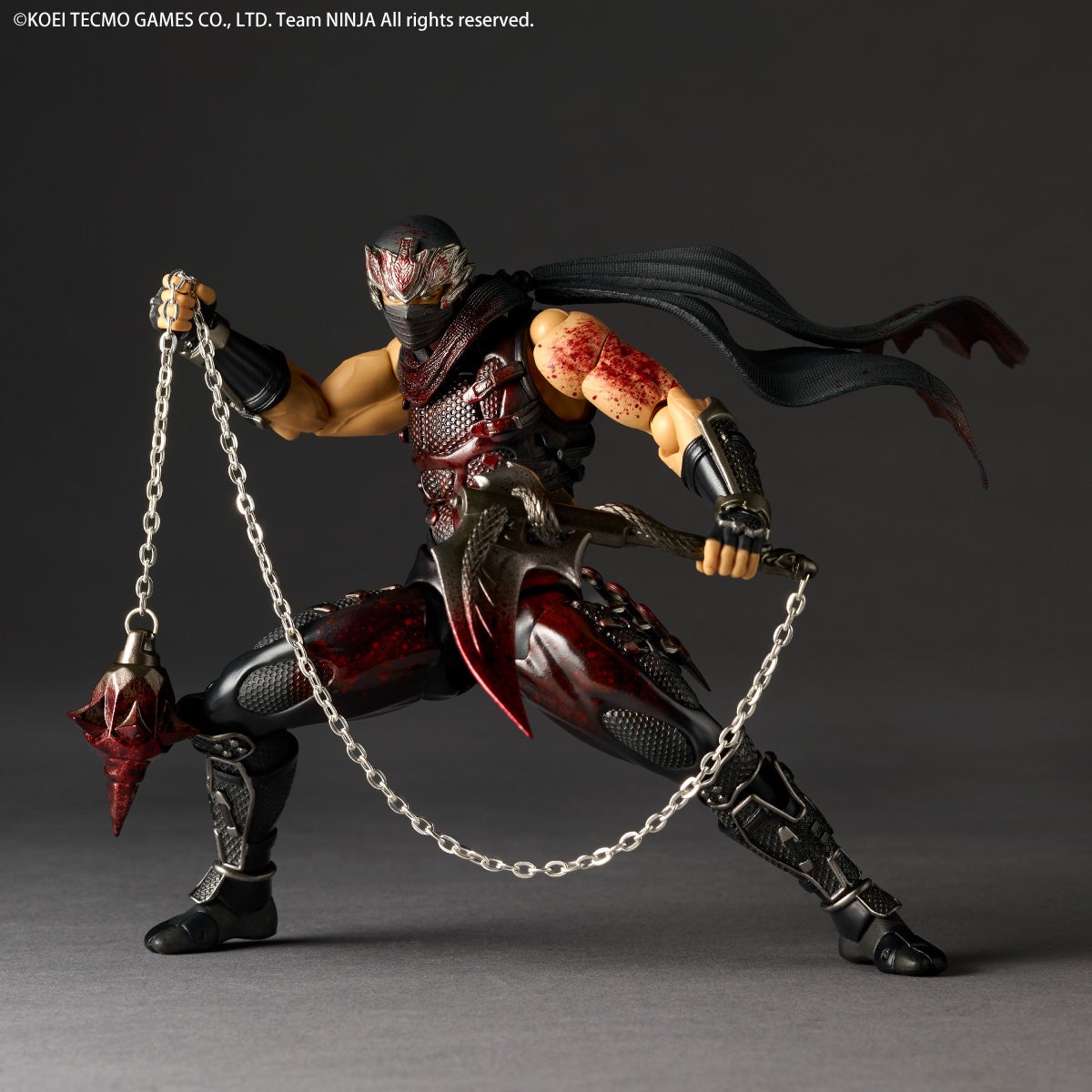 Revoltech Amazing Yamaguchi Ryu Hayabusa NINJA GAIDEN 2 Fierce Battle Ver. Kaiyodo Oct 2026 Japan