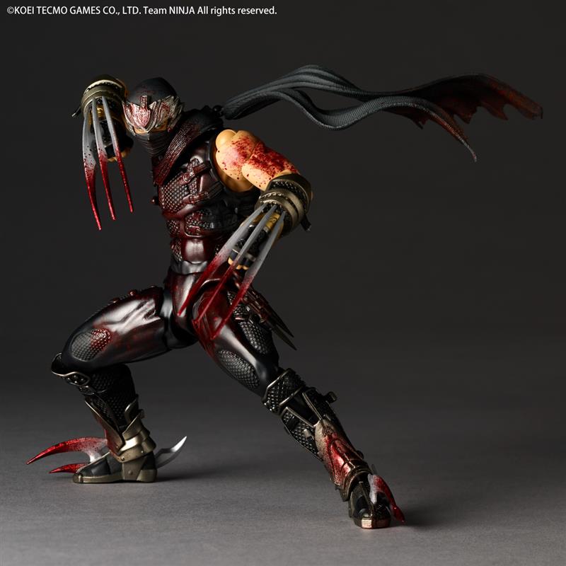 Revoltech Amazing Yamaguchi Ryu Hayabusa NINJA GAIDEN 2 Fierce Battle Ver. Kaiyodo Oct 2026 Japan