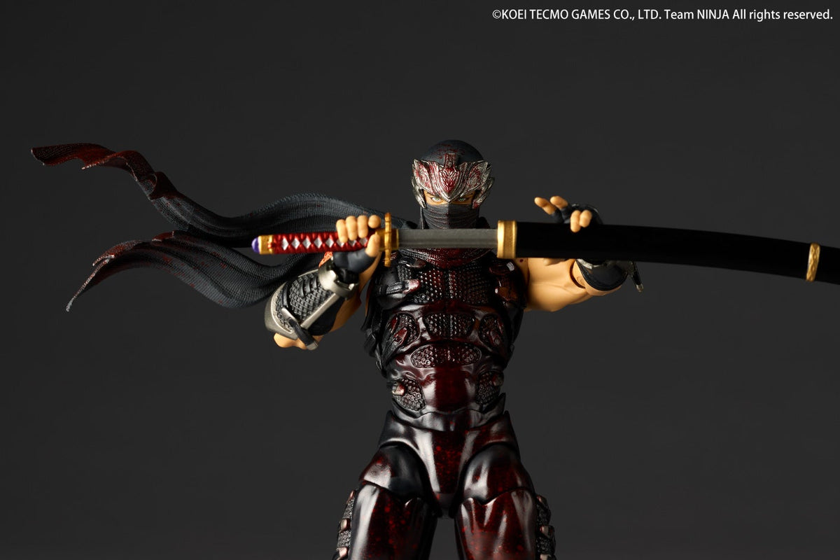 Revoltech Amazing Yamaguchi Ryu Hayabusa NINJA GAIDEN 2 Fierce Battle Ver. Kaiyodo Oct 2026 Japan