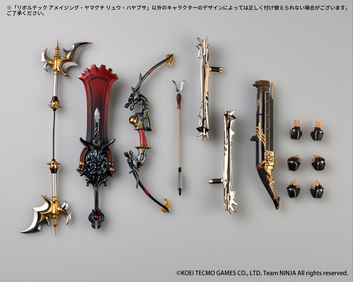 Revoltech Amazing Yamaguchi Ryu Hayabusa Option Parts Expansion Pack NINJA GAIDEN Oct 2026 Japan