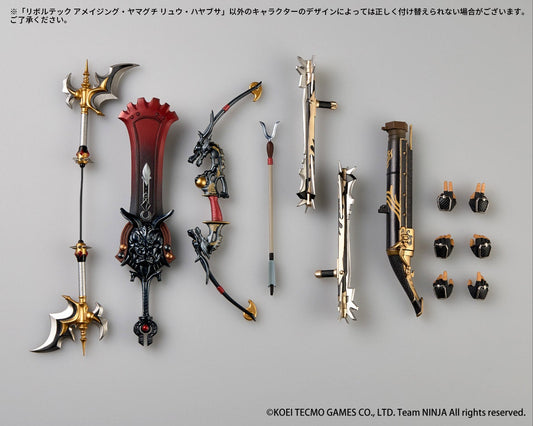Revoltech Amazing Yamaguchi Ryu Hayabusa Option Parts Expansion Pack NINJA GAIDEN Oct 2026 Japan