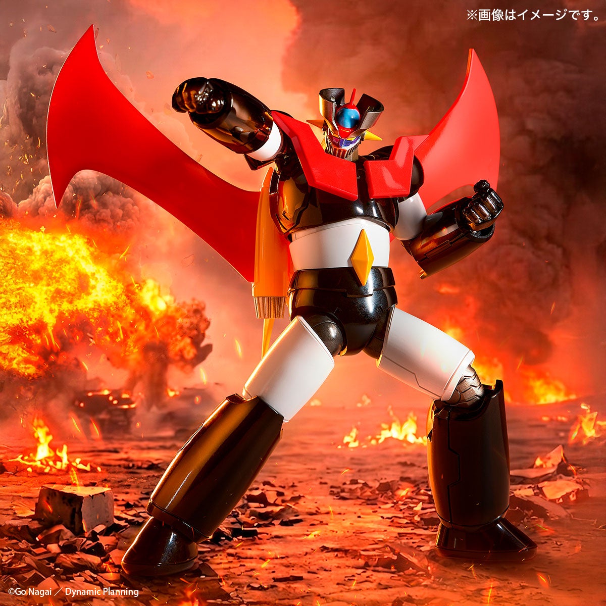 Revoltech Amazing Yamaguchi Mazinger Z New Color Ver. Black & White Kaiyodo Store Exclusive from Japan