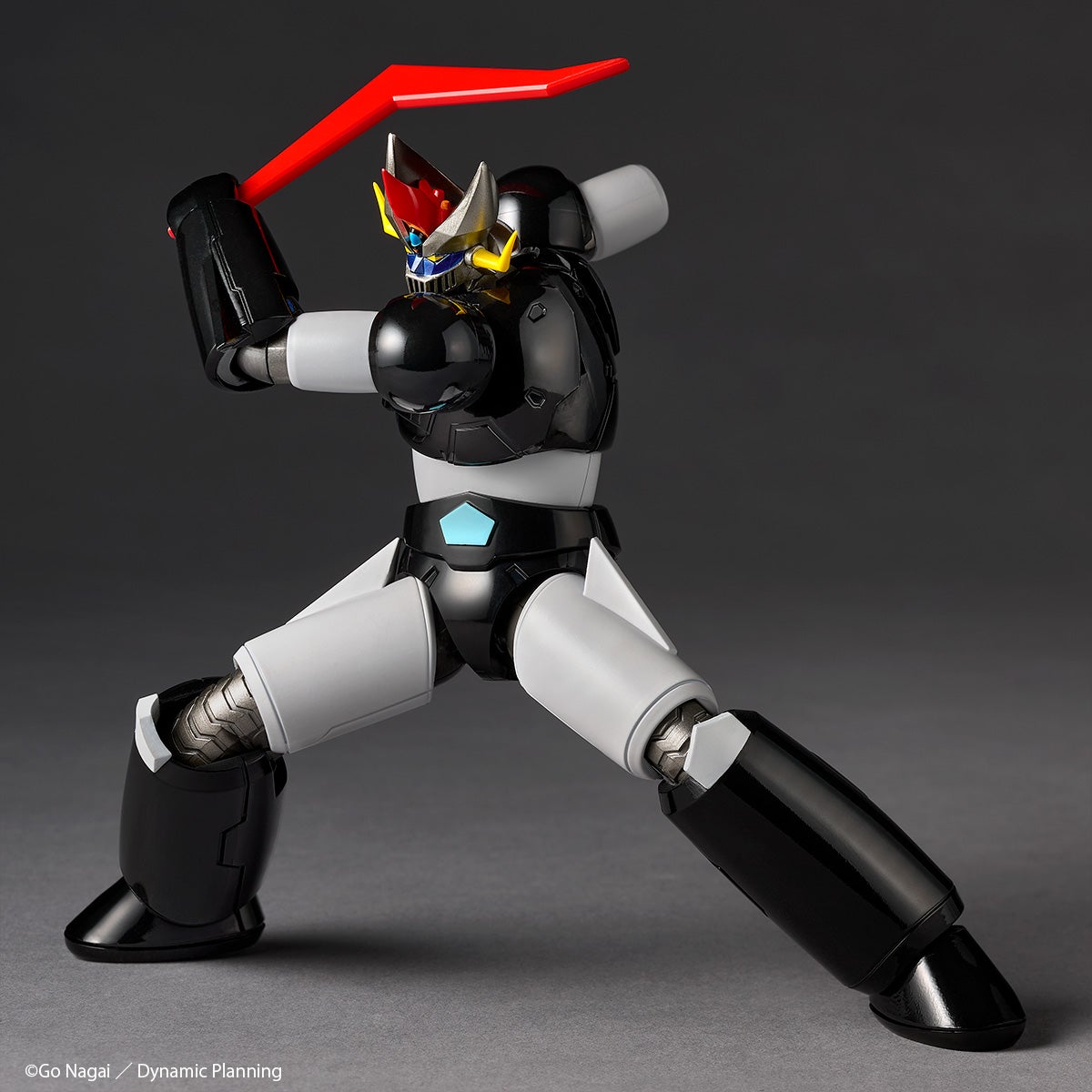Revoltech Amazing Yamaguchi Great Mazinger New Color Ver. Black & White Kaiyodo Store Exclusive from Japan