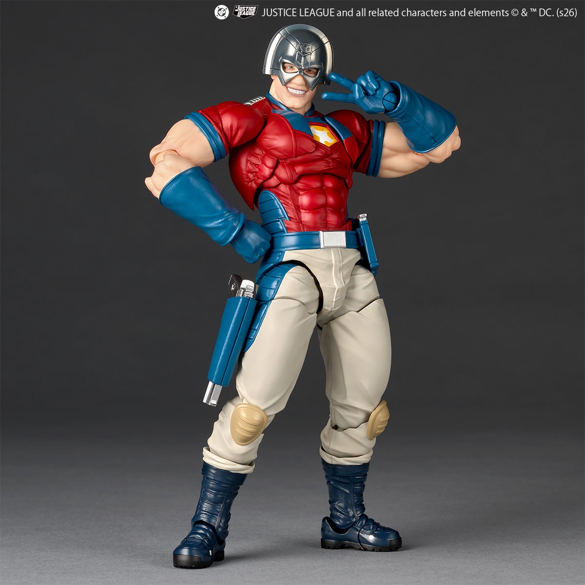 Revoltech Amazing Yamaguchi Peacemaker DC Action Figure Pre-order May 2027