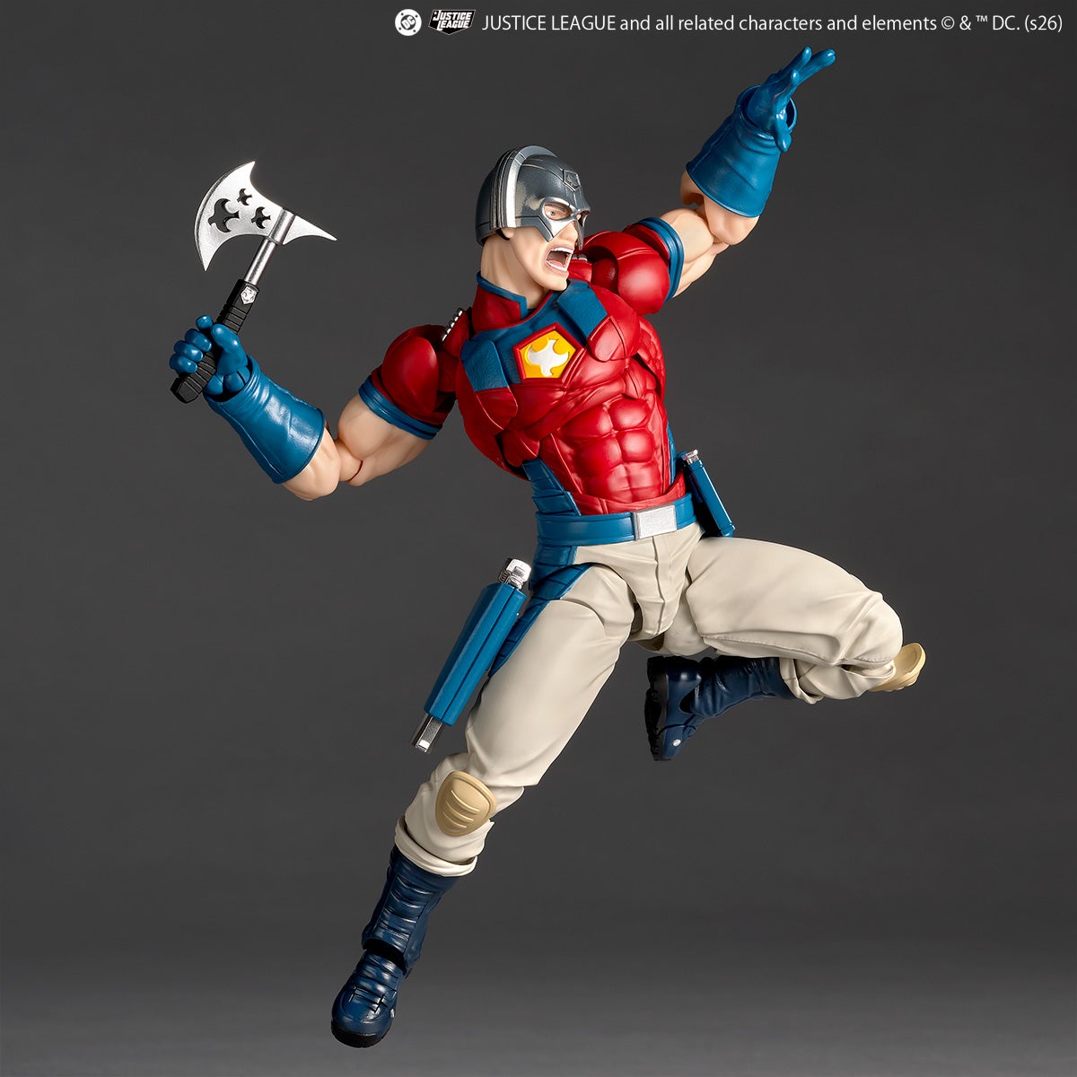 Revoltech Amazing Yamaguchi Peacemaker DC Standard Ver. Pre-order May 2027