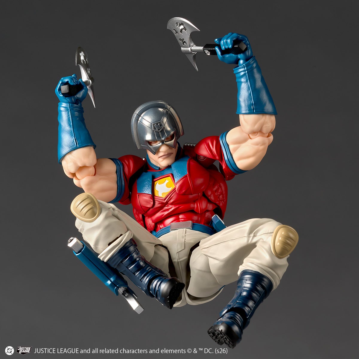 Revoltech Amazing Yamaguchi Peacemaker DC Action Figure Pre-order May 2027