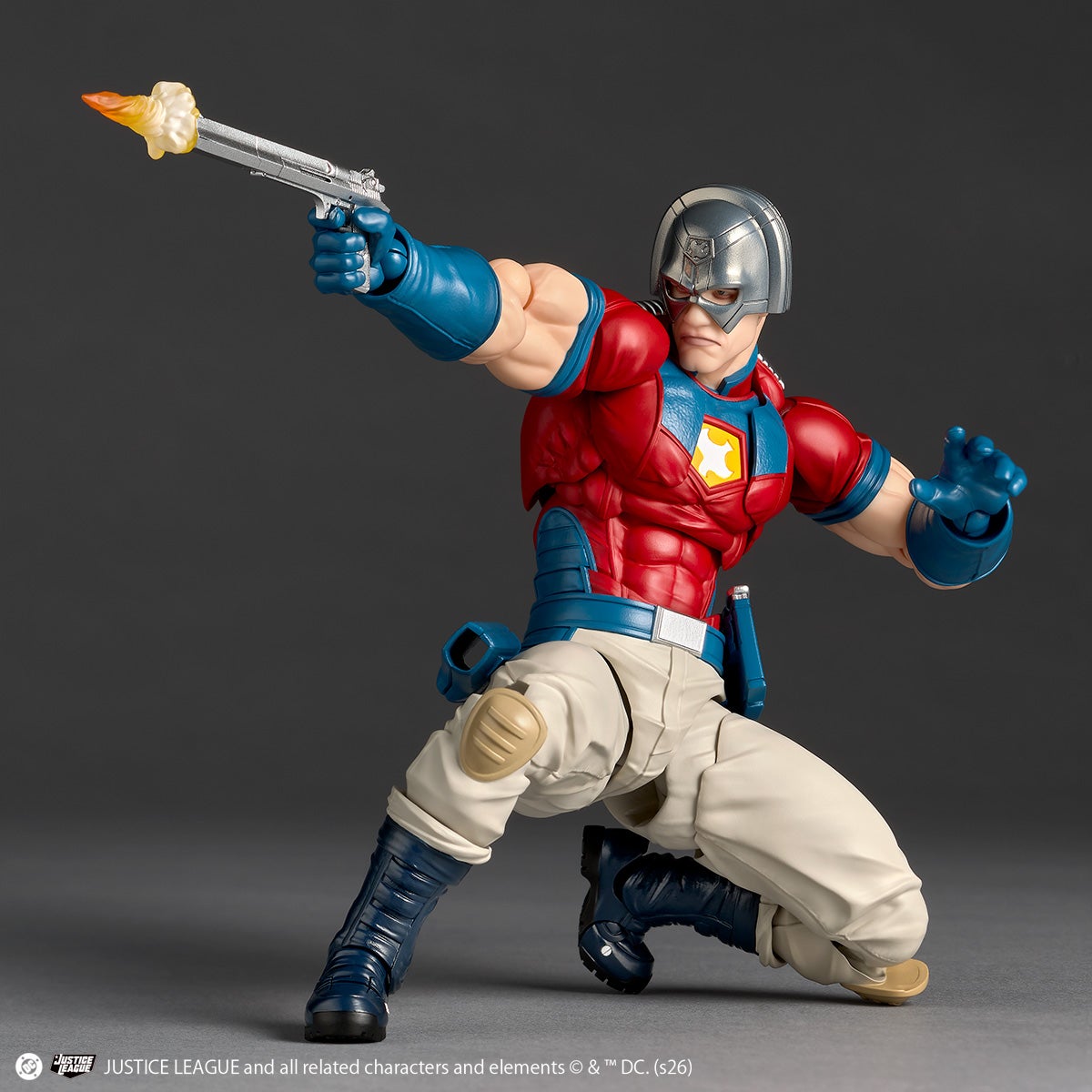 Revoltech Amazing Yamaguchi Peacemaker DC Standard Ver. Pre-order May 2027
