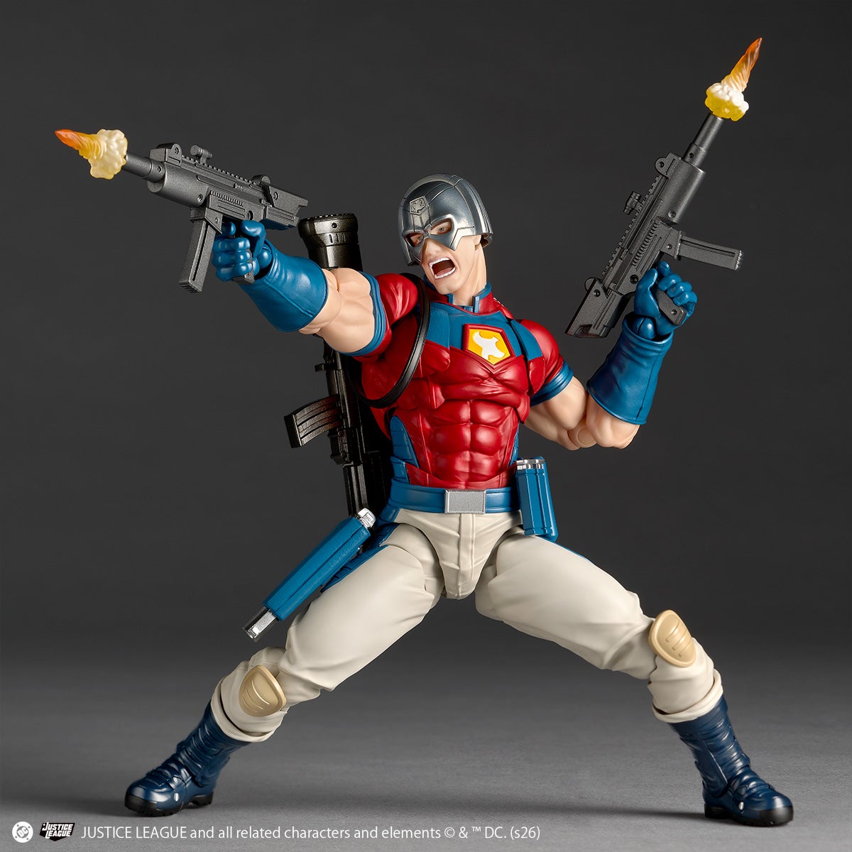 Revoltech Amazing Yamaguchi Peacemaker DC Action Figure Pre-order May 2027