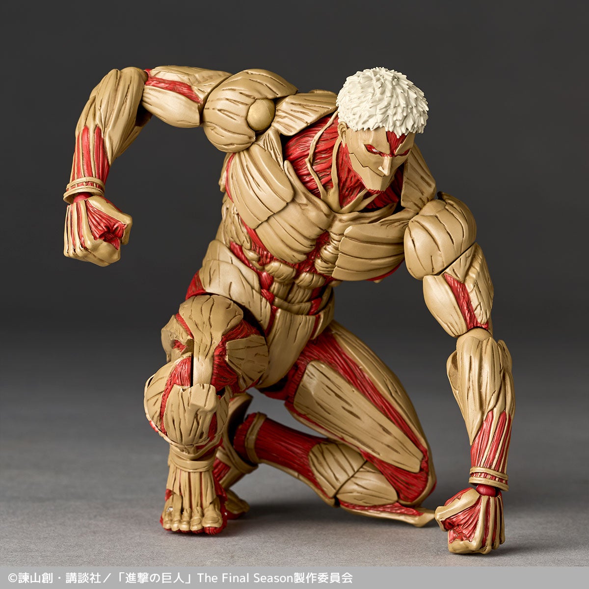 Revoltech Amazing Yamaguchi Armored Titan Attack on Titan Jul 2027 Reissue Figure